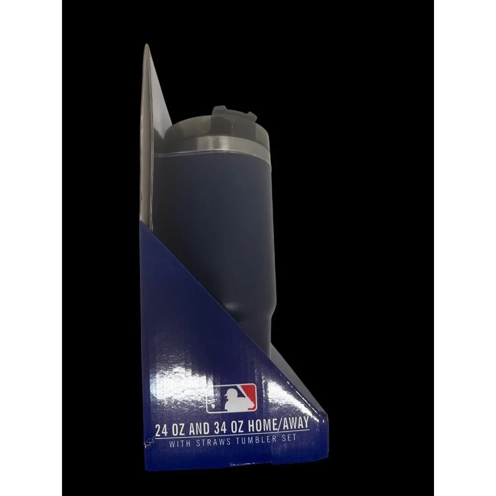 Boston Red Sox Home/Away Tumbler Set 24oz and 34oz MLB Team logo New in Box - Picture 5 of 5